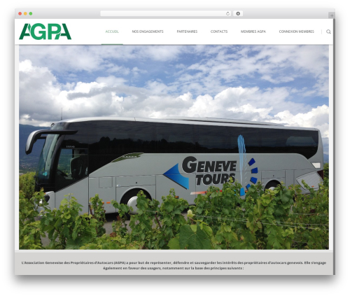 WordPress theme Circles Wordpress Theme - agpa.ch