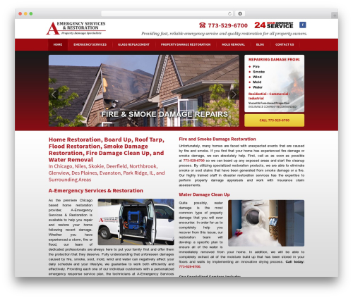 WordPress theme AEmergency - a-emergency.com