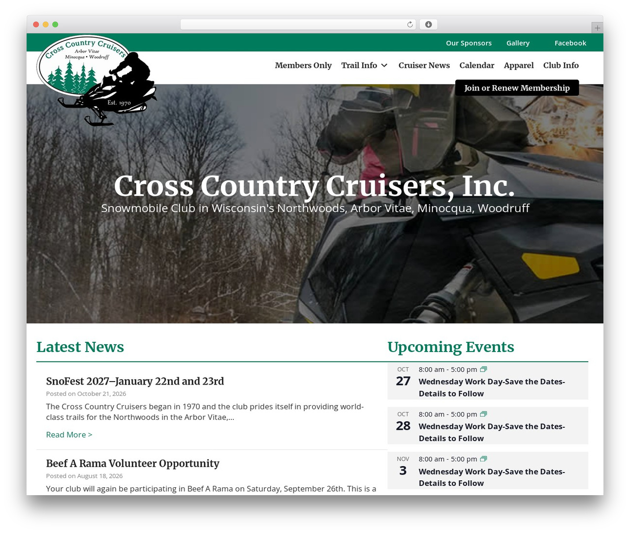 WordPress theme Beaver Builder Theme - crosscountrycruisers.com