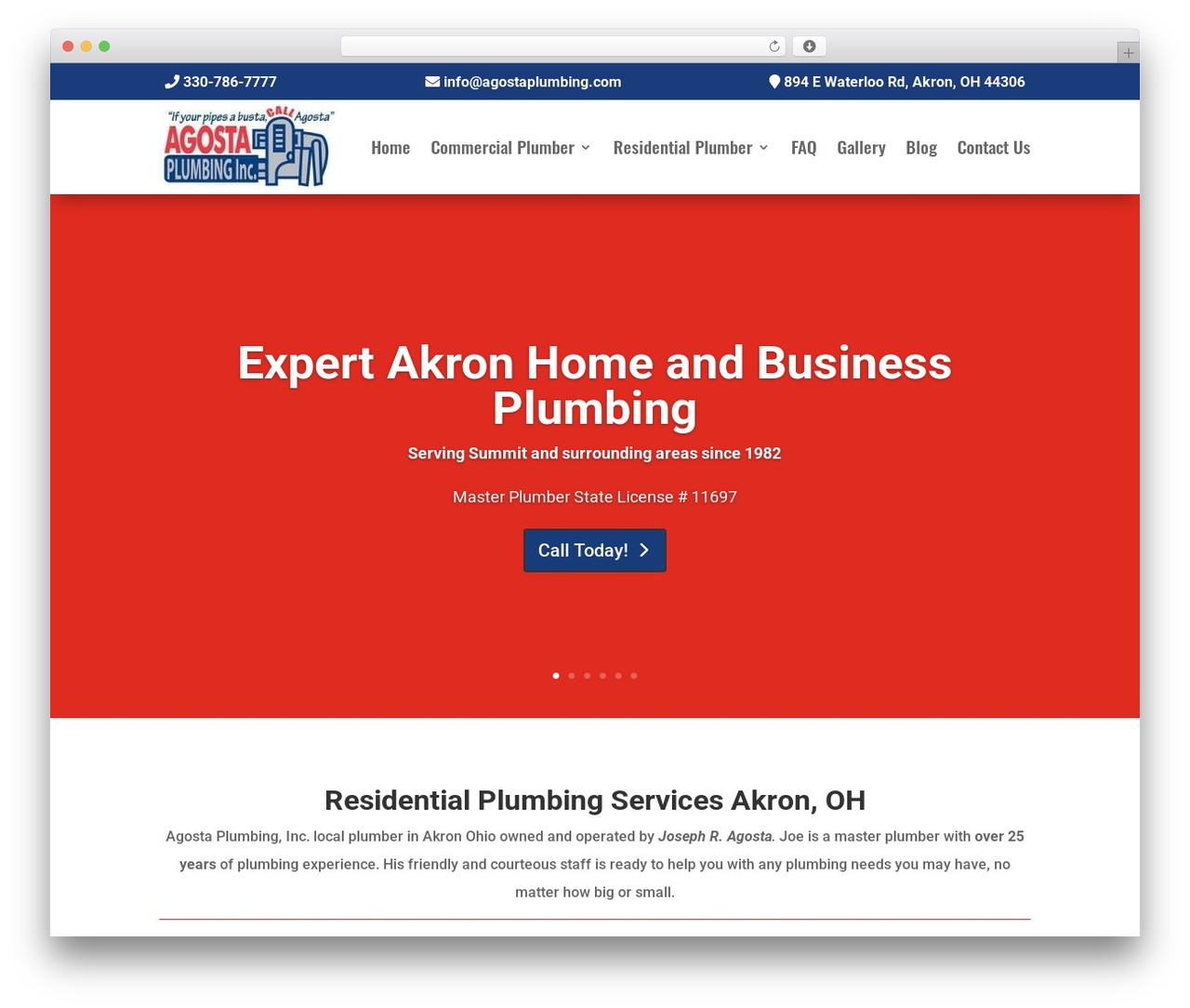 WordPress theme Divi - agostaplumbing.com WordPress theme Divi - agostaplumbing.com