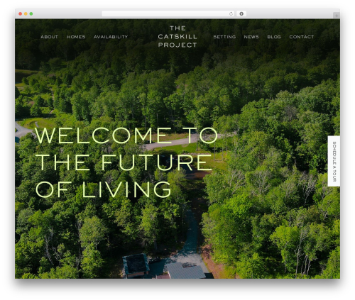 WordPress theme Genesis - thecatskillproject.com
