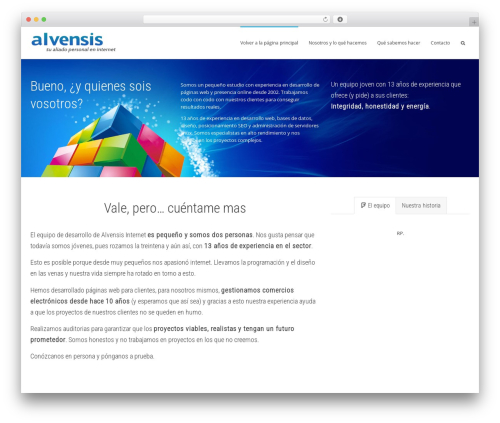 WordPress theme Kleo - alvensis.com