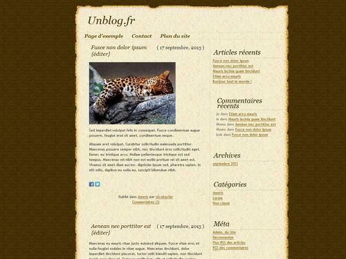 DaVinci-Code theme WordPress by Sreejith