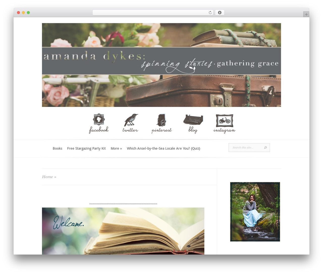 Evolution premium WordPress theme - amandadykes.com Evolution premium WordPress theme - amandadykes.com
