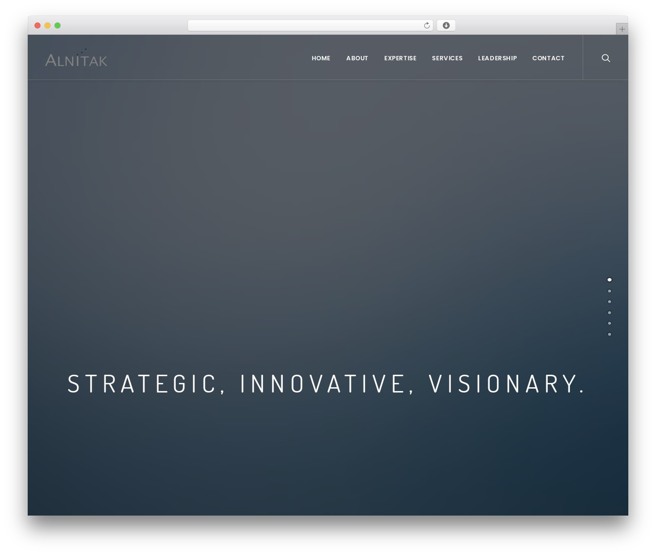 Uncode theme WordPress - alnitakcapital.com