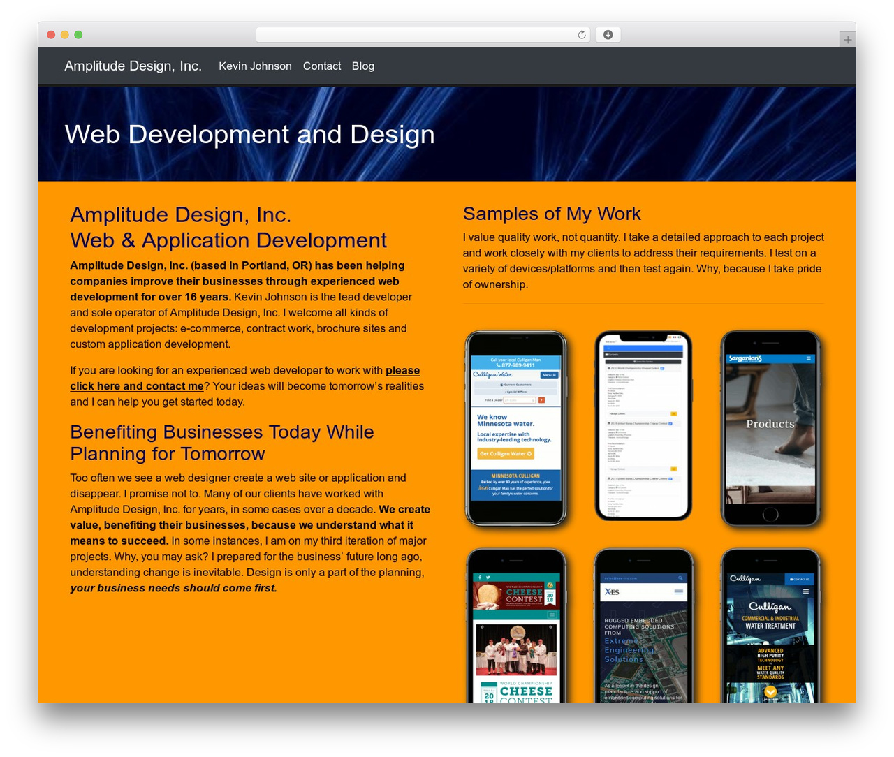 b4st WordPress theme - amplitudedesign.com