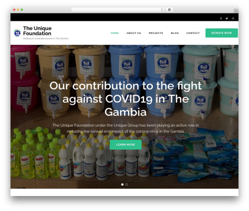 Benevolent WordPress theme - unique.foundation Benevolent WordPress theme - unique.foundation