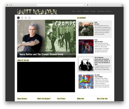 Berlin WordPress theme - agitreader.com/wp2