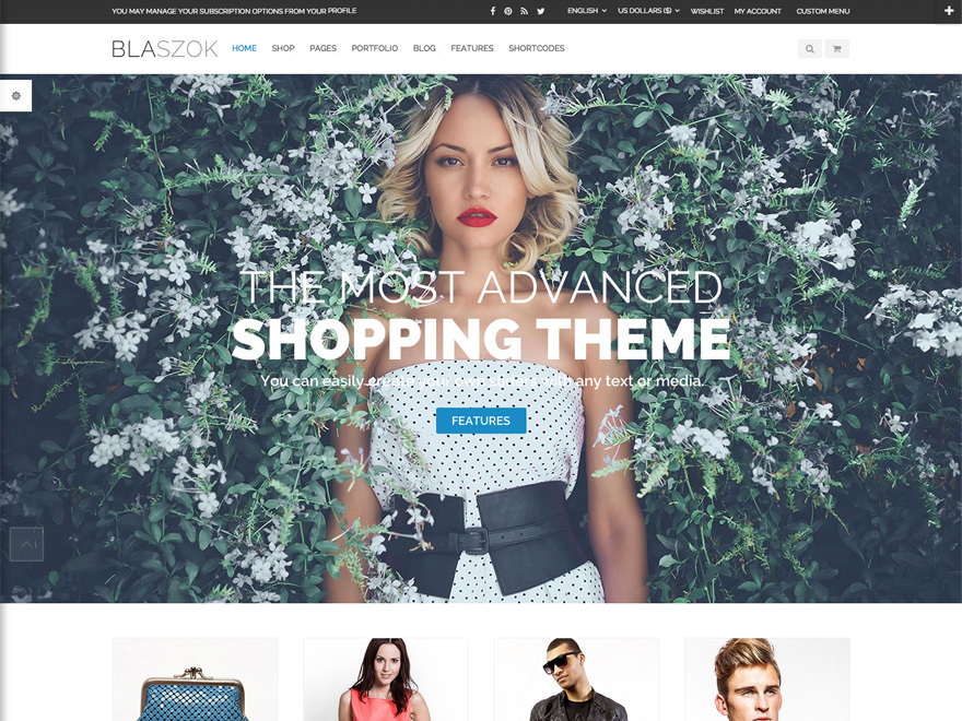 Blaszok - kingtheme.net WordPress shop theme by MassivePixelCreation