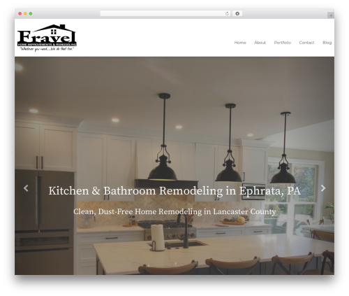Cascade WordPress theme - fravelinc.com
