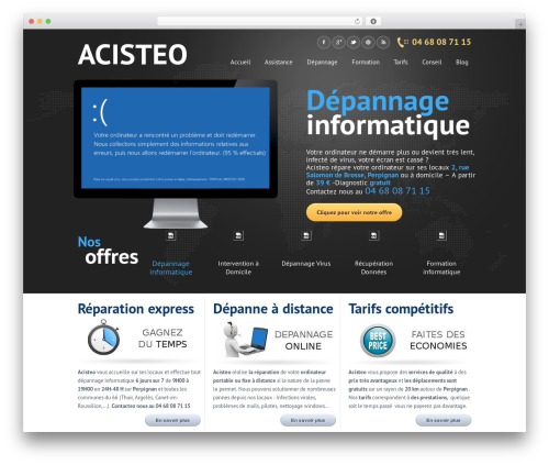 Doover theme WordPress - acisteo.com