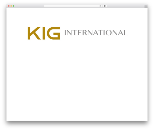Finance Advisor WordPress theme - kiginternational.com