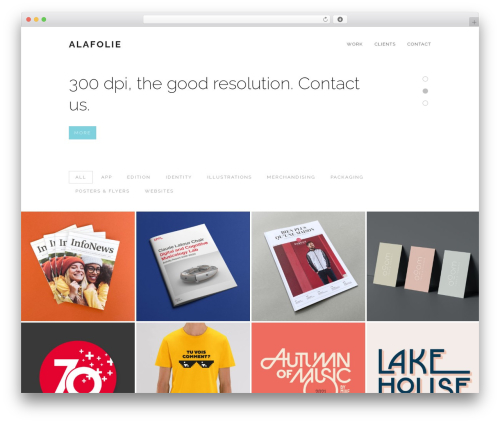 gridstack Child theme WordPress - alafolie.ch
