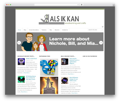 InterStellar WordPress theme - alsikkan.net