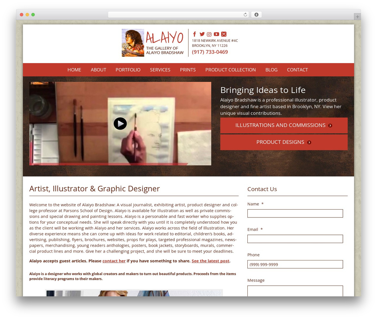 MSH Responsive Theme WordPress theme - alaiyobradshaw.com