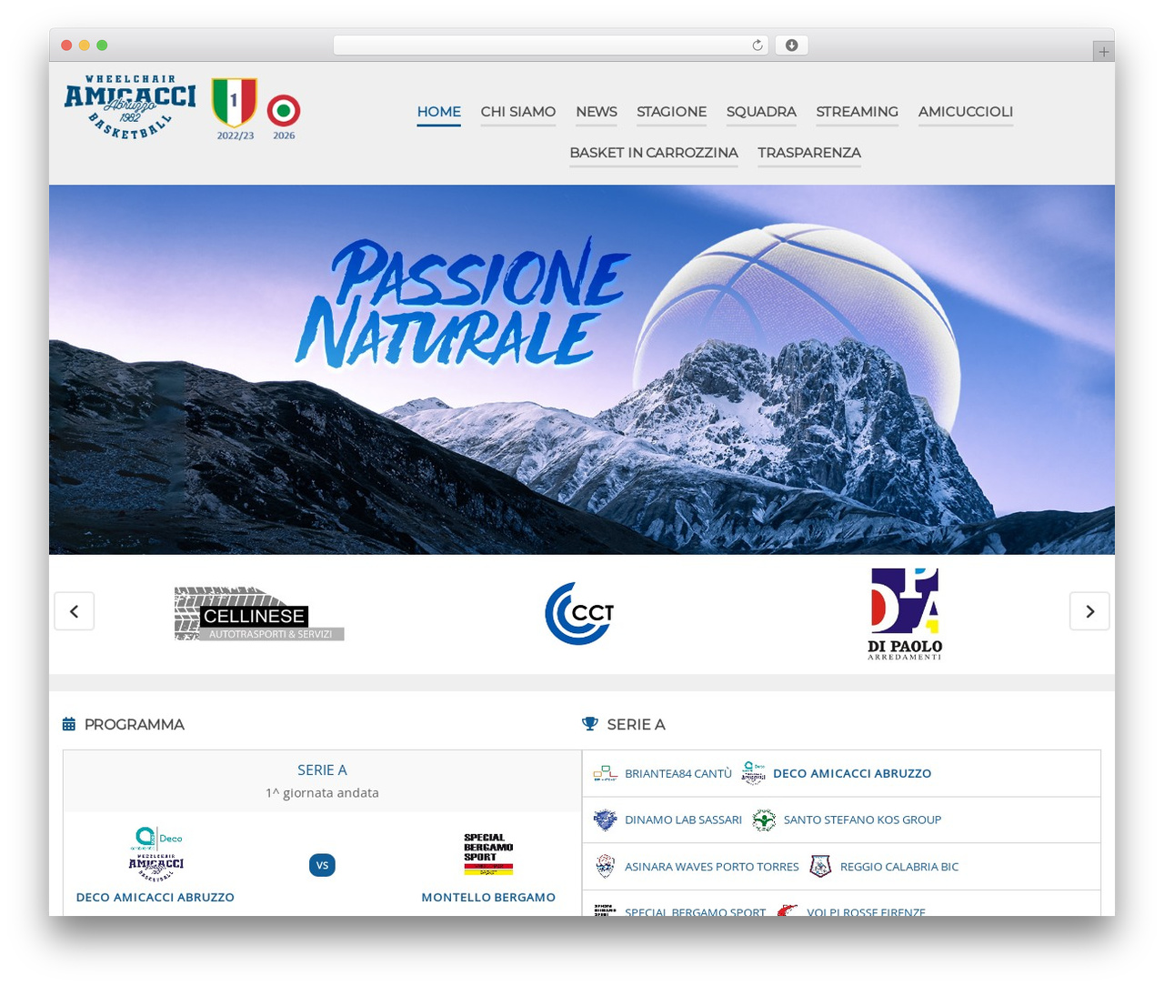 Theme WordPress Cherry Framework - amicacci.it