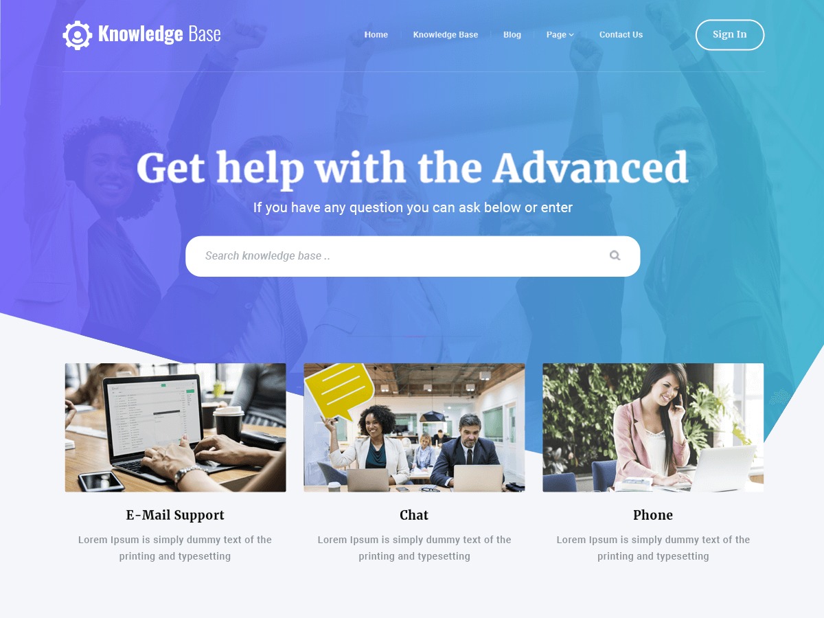 Theme WordPress Knowledge Base Lite Theme WordPress Knowledge Base Lite