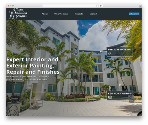 WordPress theme Beaver Builder Theme - sloanpaintingdesigns.com