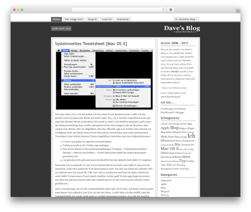 wordTube (wordtube) free WordPress plugin - archiv.davesblog.ch wordTube (wordtube) free WordPress plugin - archiv.davesblog.ch