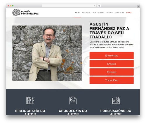 WordPress theme AFP18 - agustinfernandezpaz.gal
