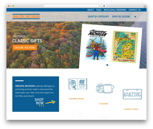 WordPress theme Enfold - amazingmichigan.com