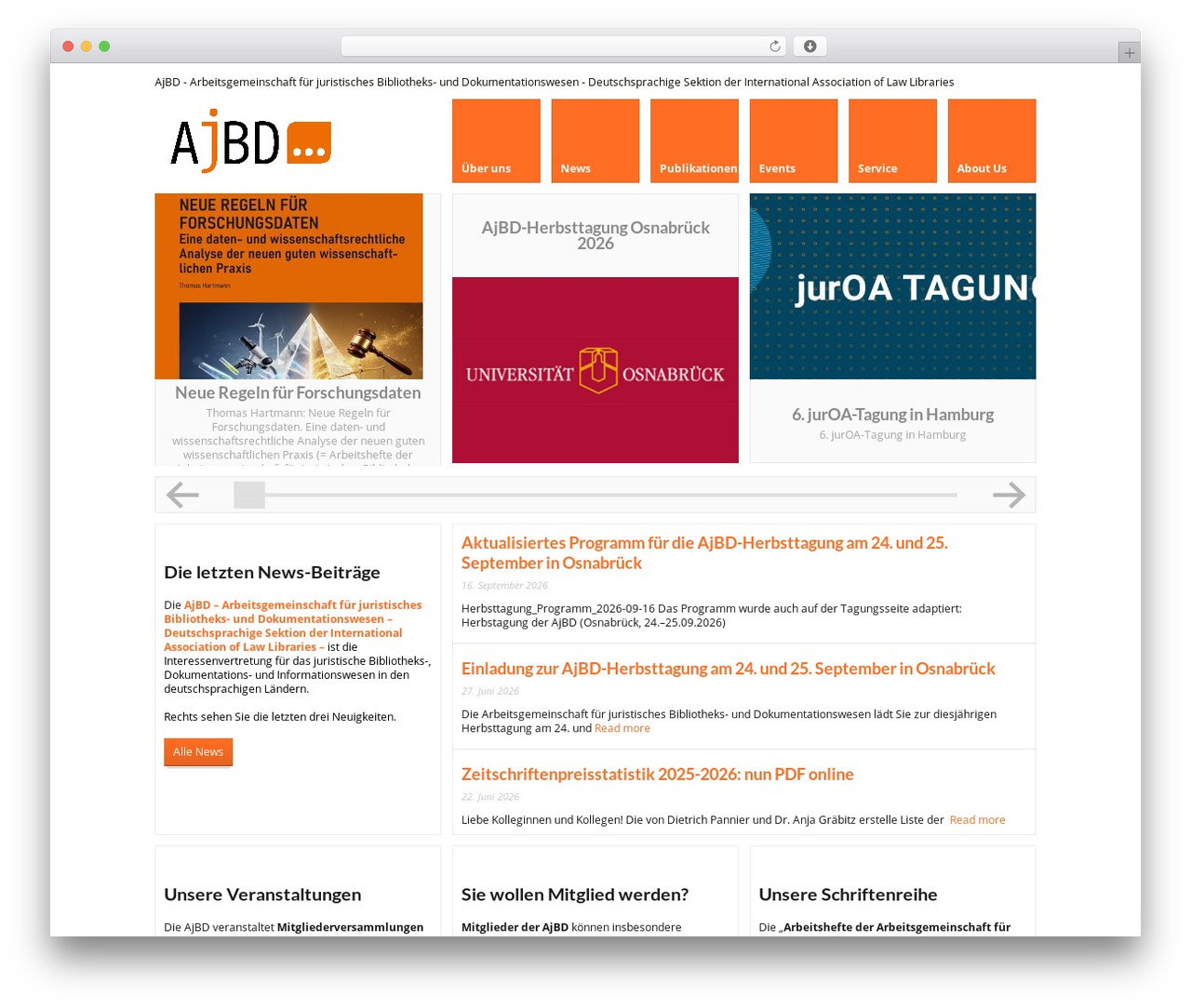 WordPress theme MetroStyle - ajbd.de