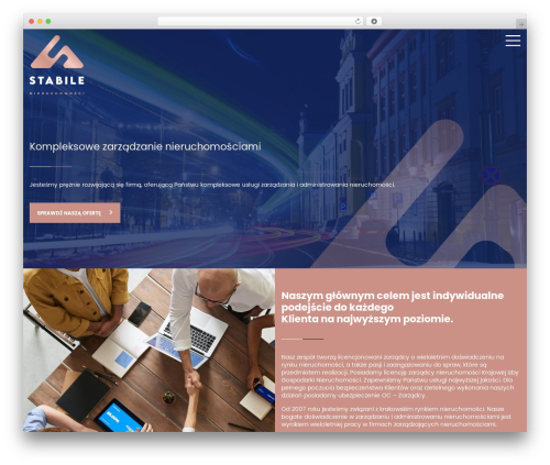 WordPress theme theme - stabile.com.pl