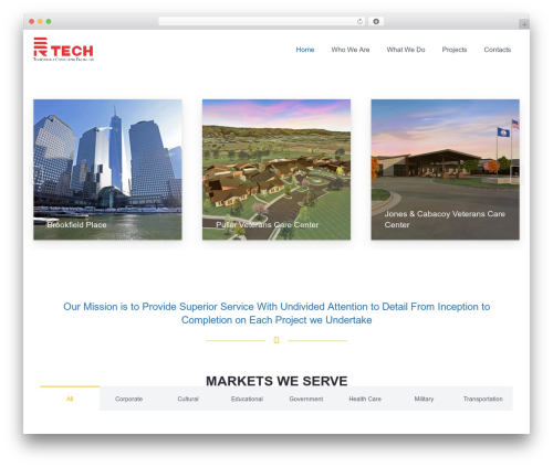 WordPress theme Turner - rtechllc.com