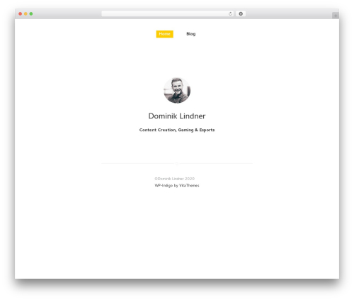 WordPress theme WP Indigo - dominiklindner.com WordPress theme WP Indigo - dominiklindner.com