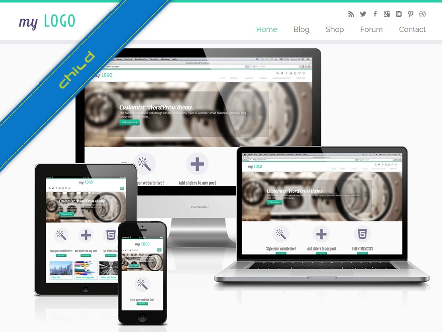 WordPress website theme Webcore WordPress website theme Webcore