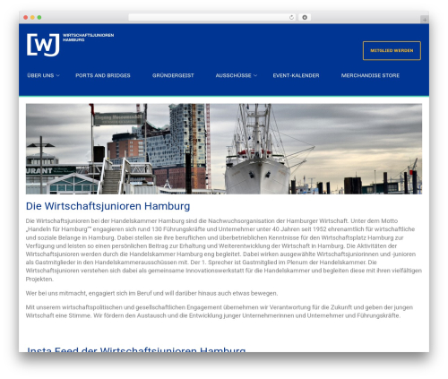 WP theme WJD Theme - wj-hamburg.de