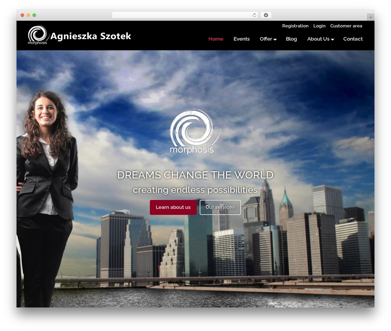 Cherry Framework WordPress theme - agnieszkaszotek.com
