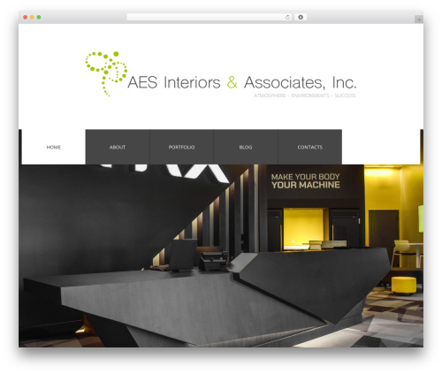 cherry theme WordPress - aesints.com