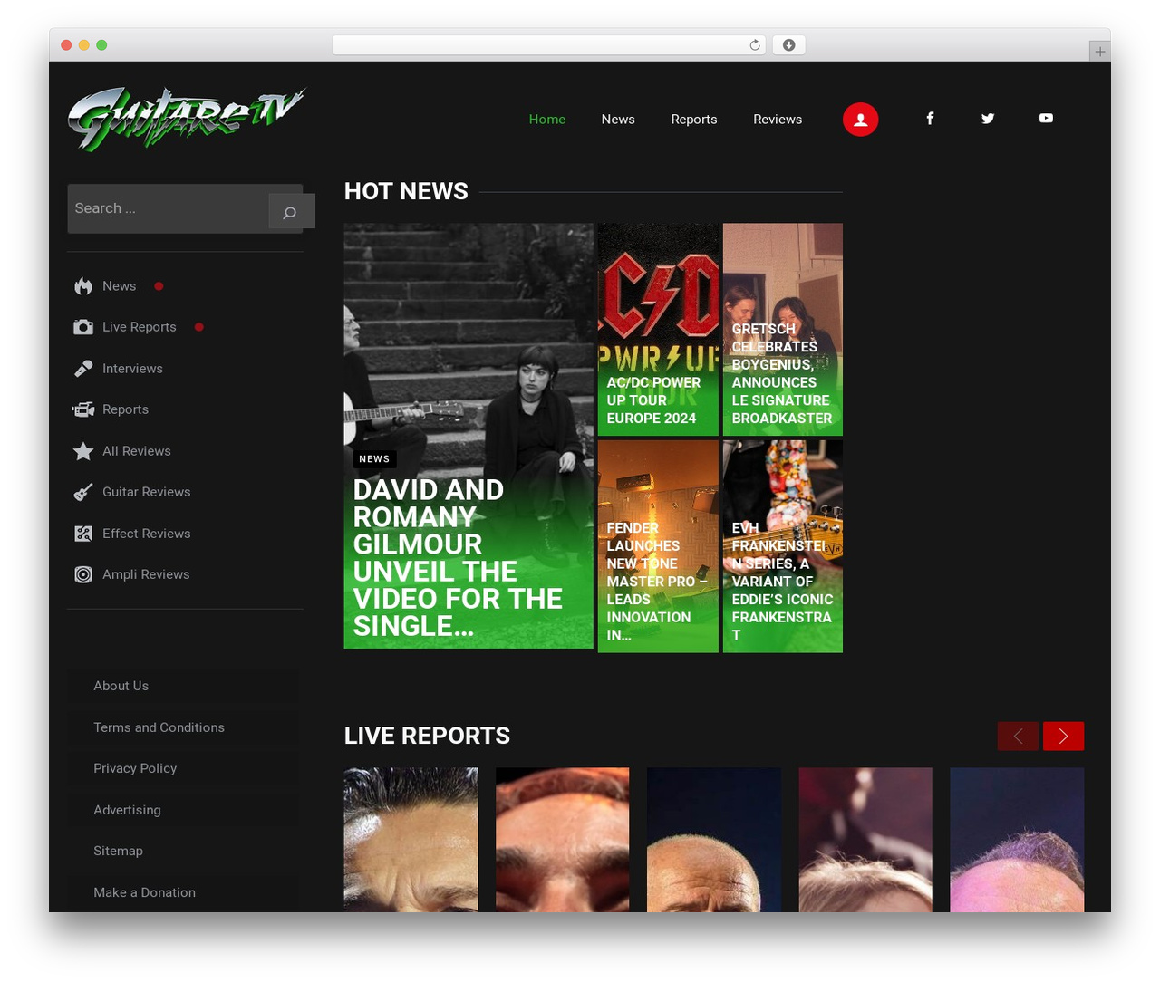 GeneratePress theme WordPress - guitaretv.com