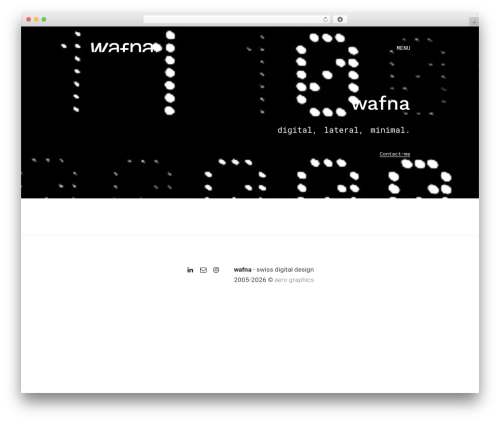 Gorey WordPress theme design - wafna.ch Gorey WordPress theme design - wafna.ch