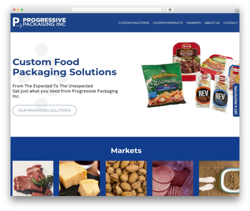 seeonic WordPress theme - progressivepackaging.com