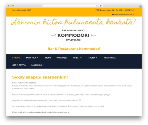 Structural free WordPress theme - myllysaari.fi Structural free WordPress theme - myllysaari.fi