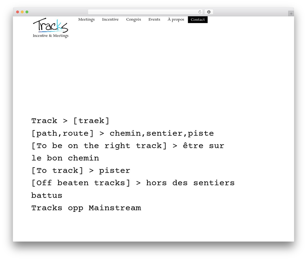 Theme WordPress Hello Elementor - tracks.fr