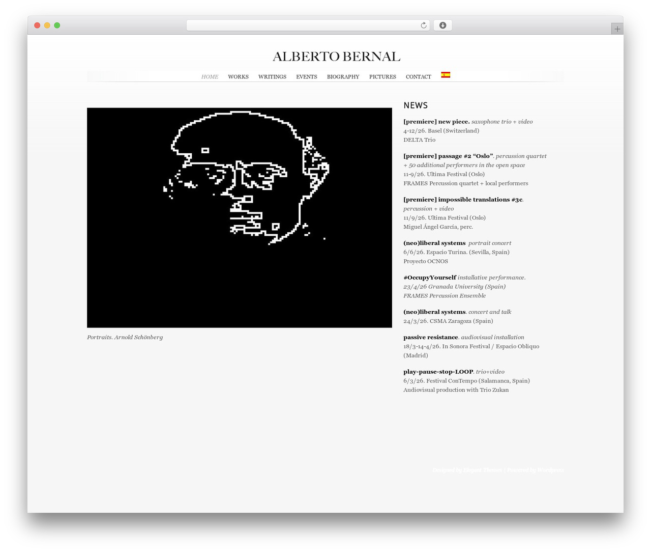 WordPress theme SimplePress - albertobernal.net