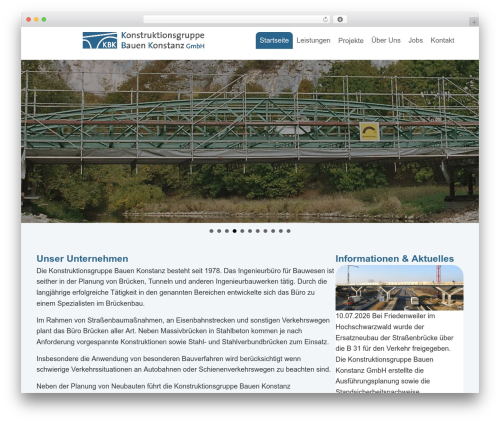 WordPress theme Beaver Builder Theme - kb-kn.de