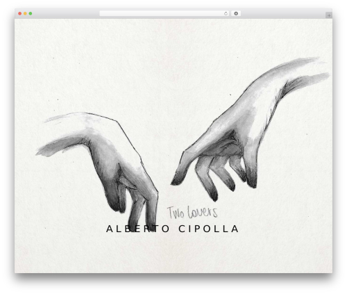 WordPress theme choco - albertocipolla.com