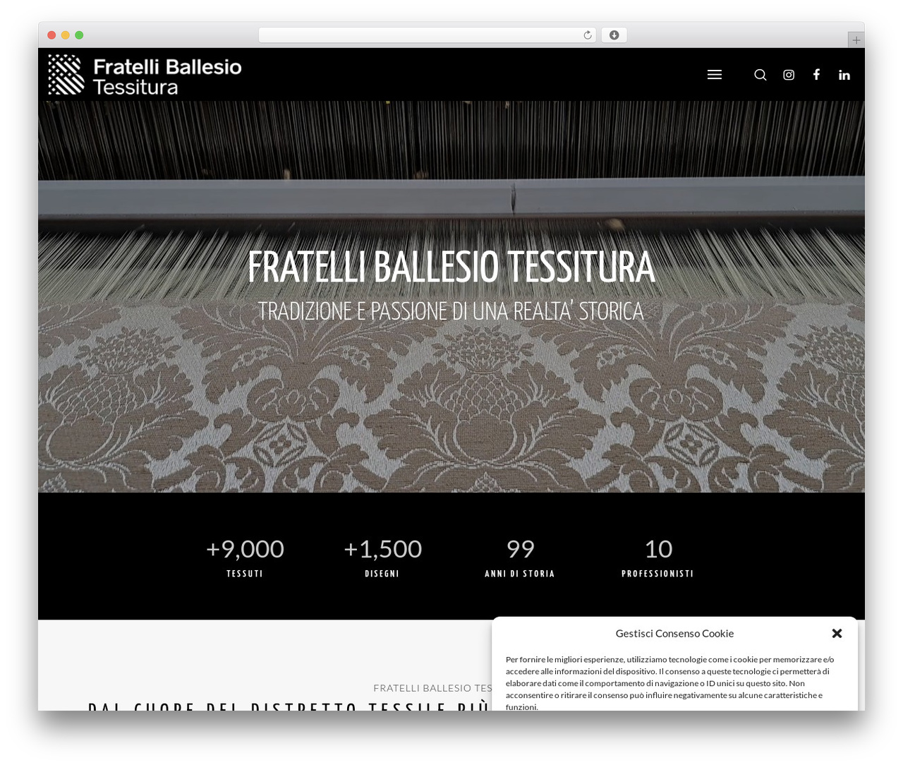 WordPress theme Engic - ballesio.com