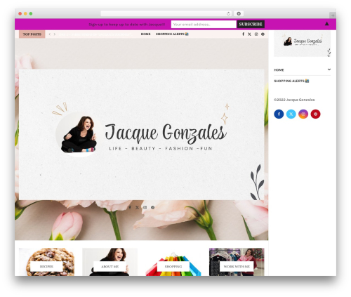 Link in Bio Creator – Social (social-lite) free WordPress plugin - jacquegonzales.com