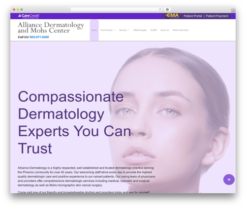 WP Rocket Theme WordPress theme - alliancedermatology.com