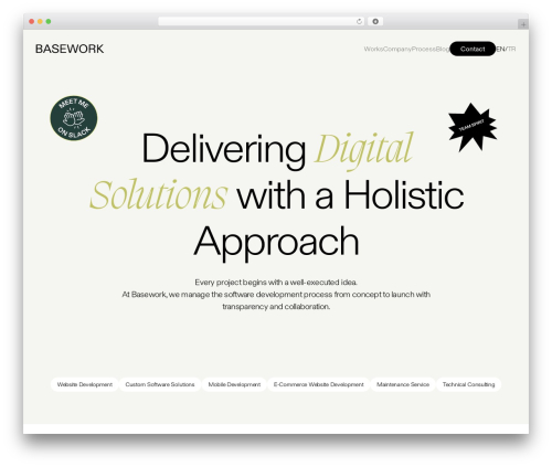 Basework Theme best WordPress theme - basework.studio