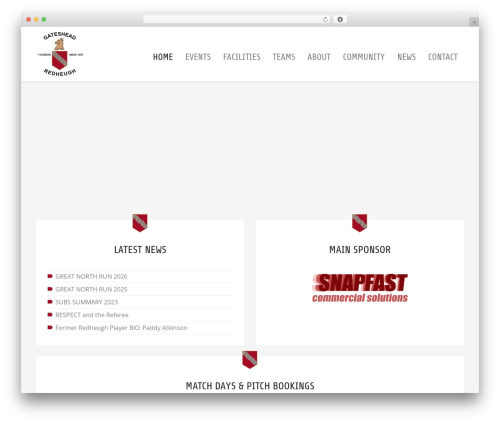 Bootstrap Basic4 best WordPress theme - redheugh.club