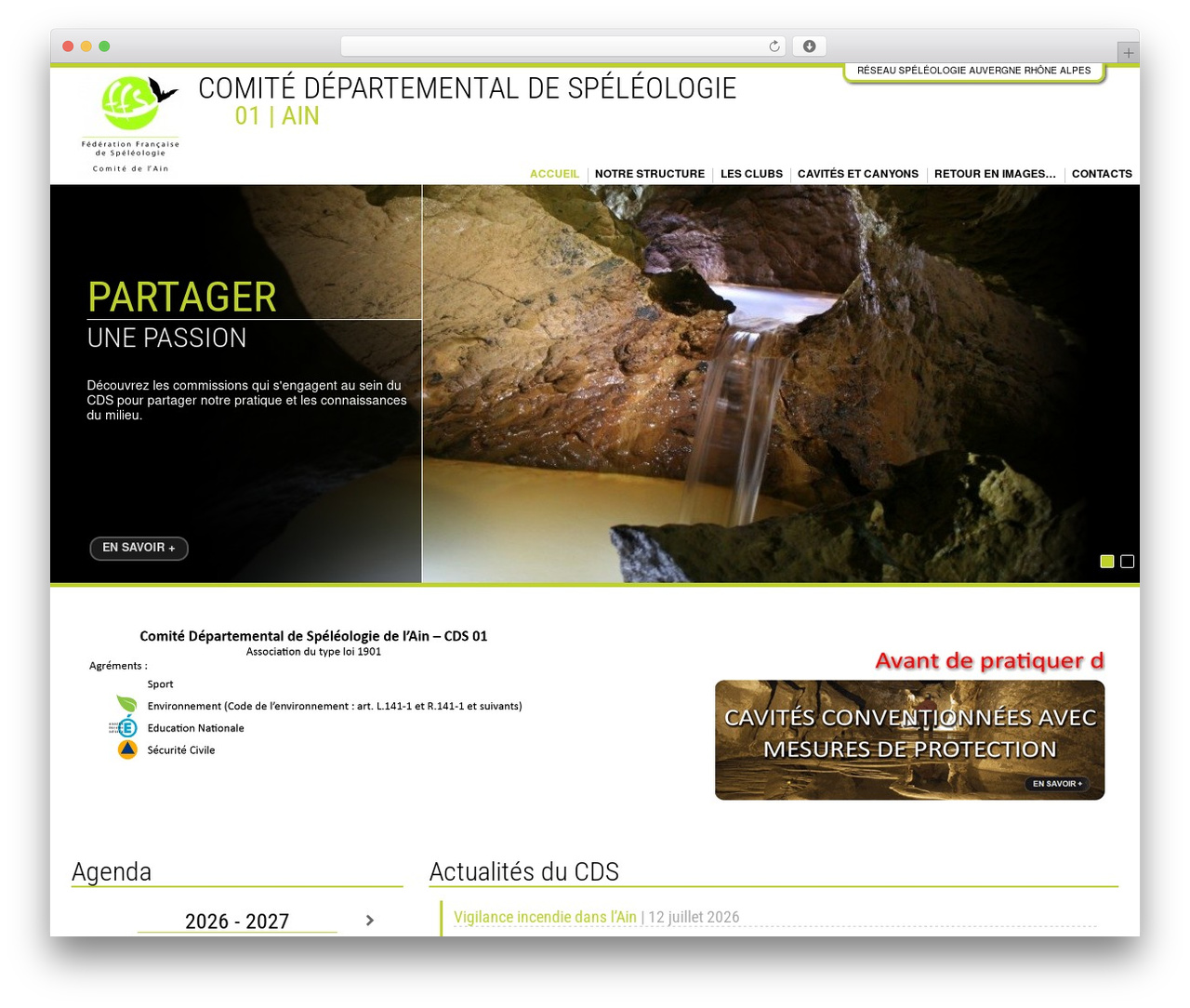 C2Web Framework premium WordPress theme - ainspeleo.com