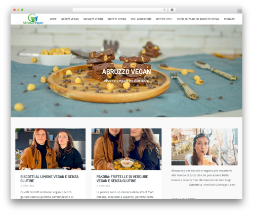 Jay theme WordPress - abruzzovegan.com