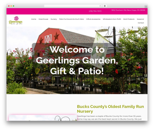 Bt pro WordPress plugin - geerlingsgardencenter.com