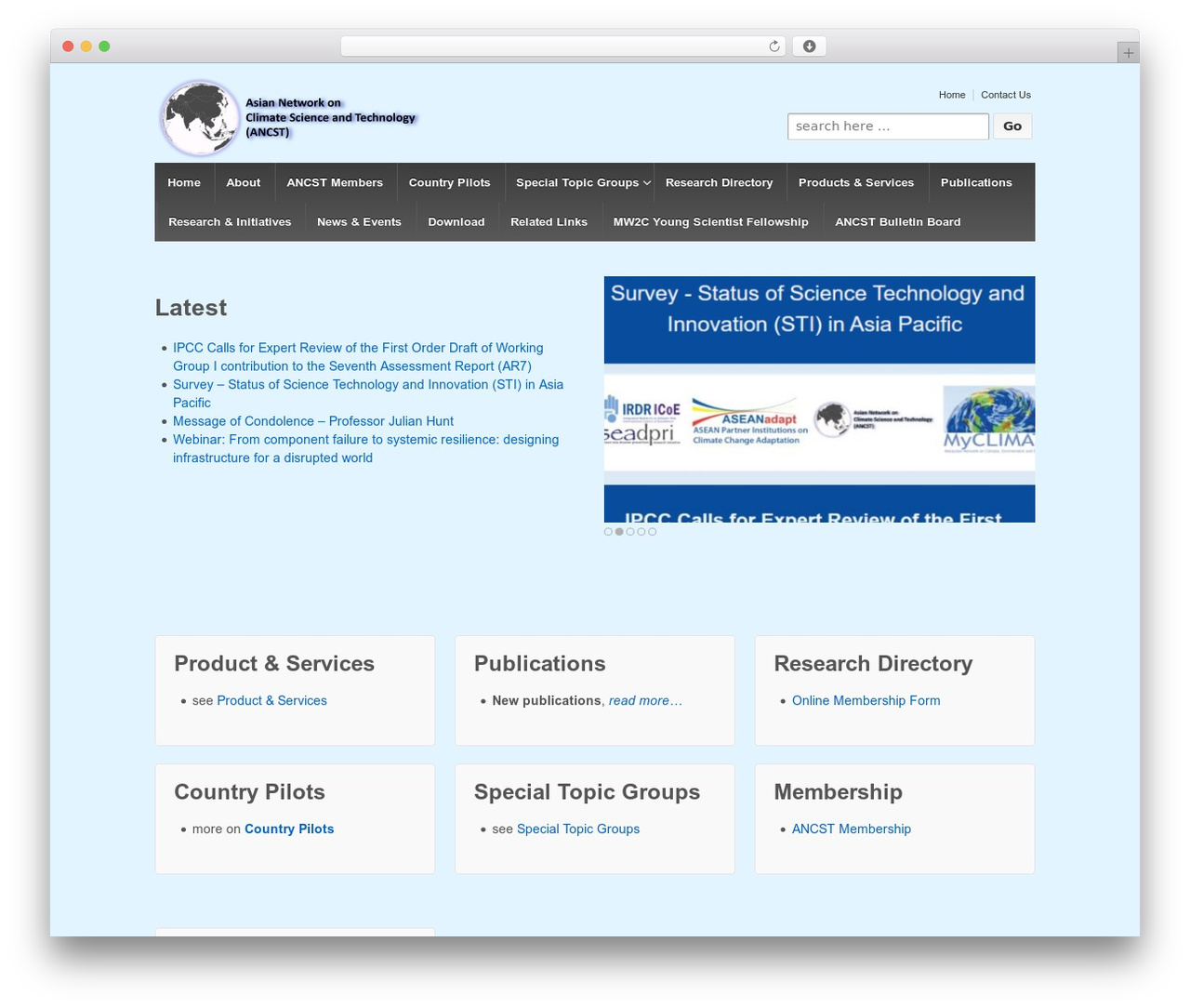 Responsive theme WordPress - ancst.org Responsive theme WordPress - ancst.org